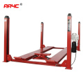 AA4C hydraulic 4 post car lift vehicle lift  manual unlock four post lift  3.5T 4.0T5.0T